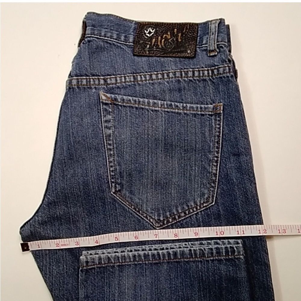 Rusty Dark Blue Relaxed Fit Jeans Size 32X34
